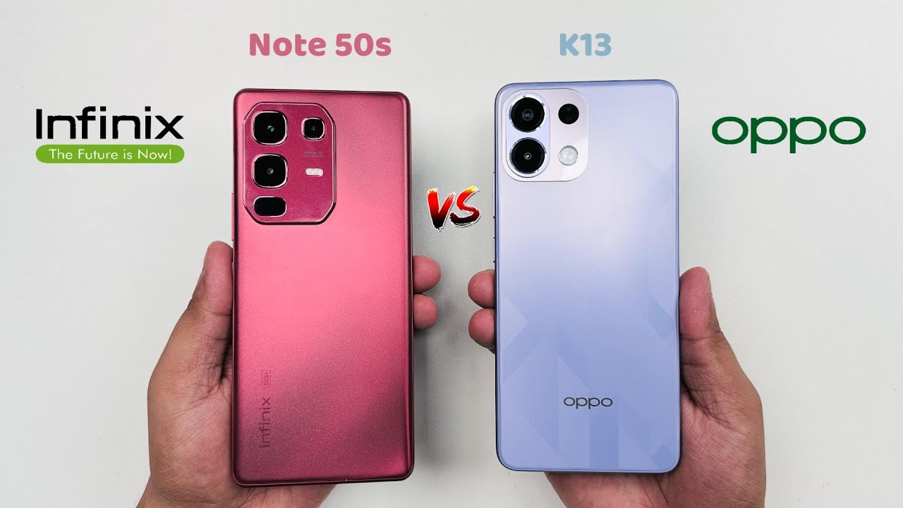 Infinix Note 50s 5G+ vs Oppo K13 | Speed Test Comparison