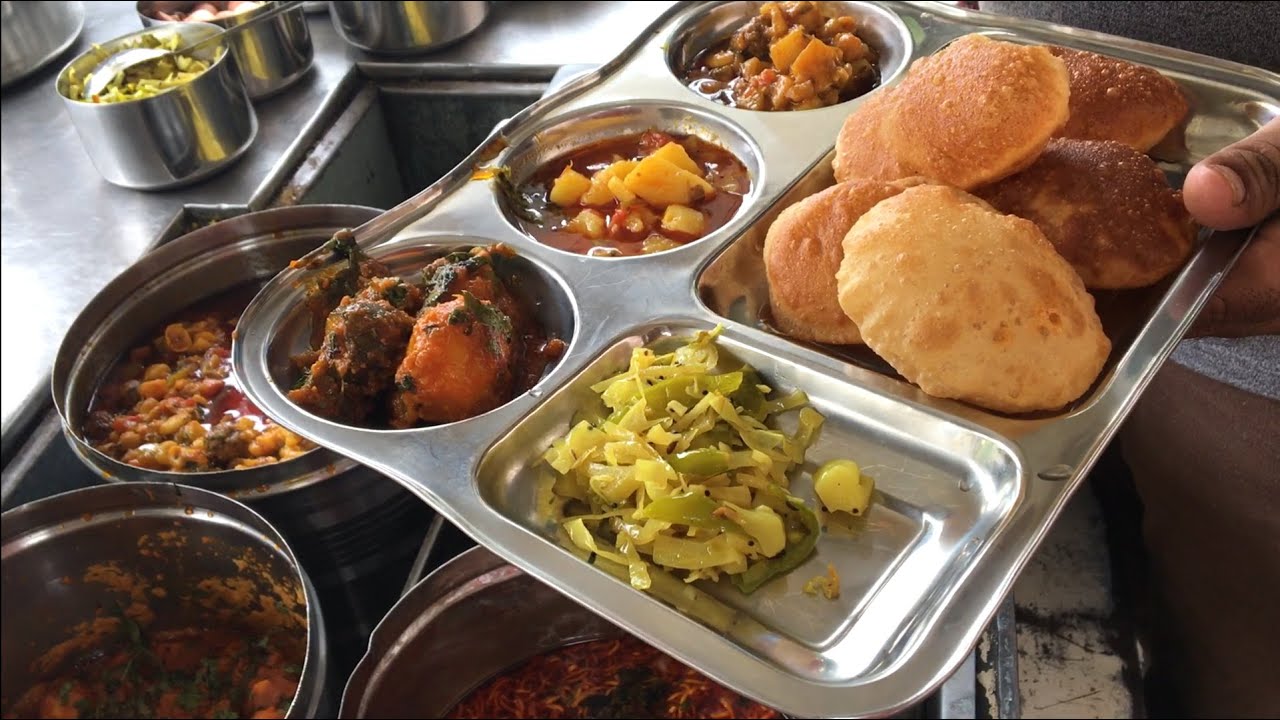 INDIA'S MINIATURE Thali @1$ | Best Unlimited Gujarati Food Platter | Indian Street Food