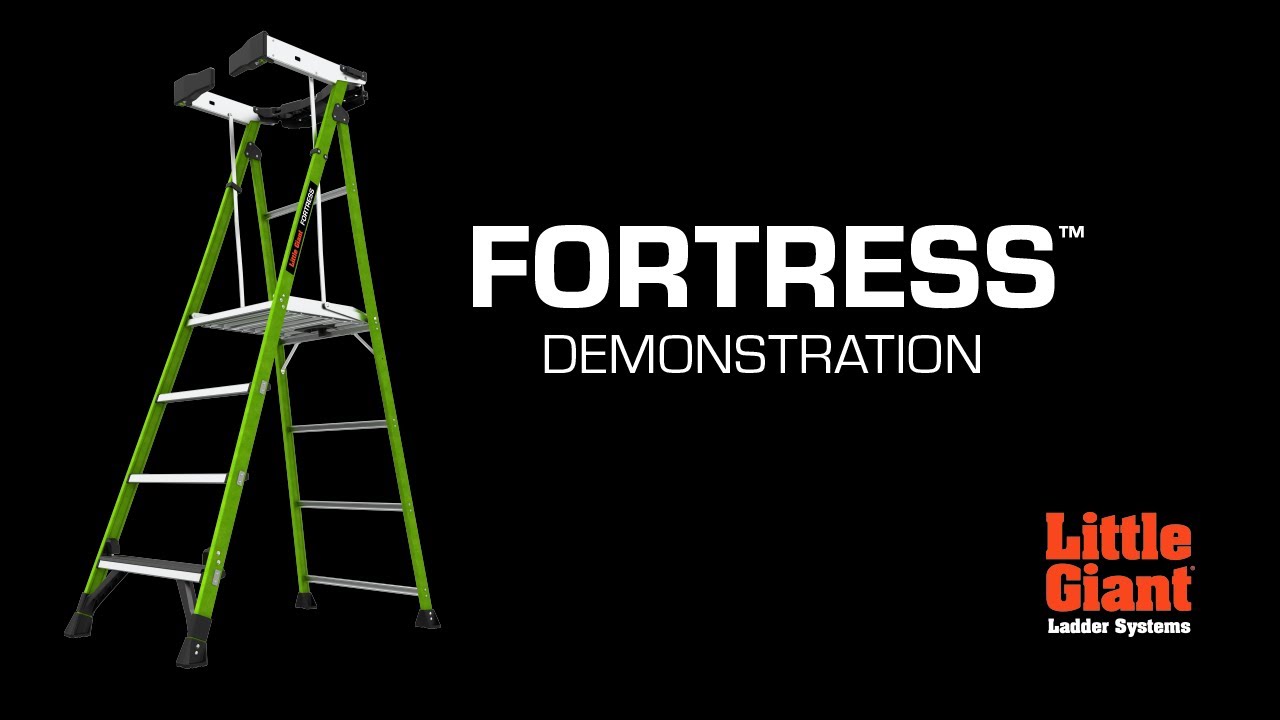 Fortress DEMO | Рейтинг IAA 375 фунтов | Лестничные системы Little Giant