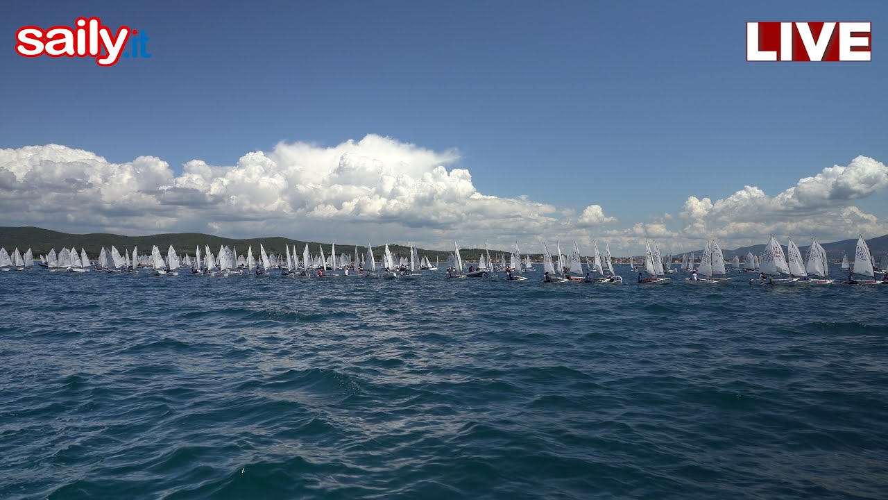 Optimist Kinder Follonica: LIVE sabato