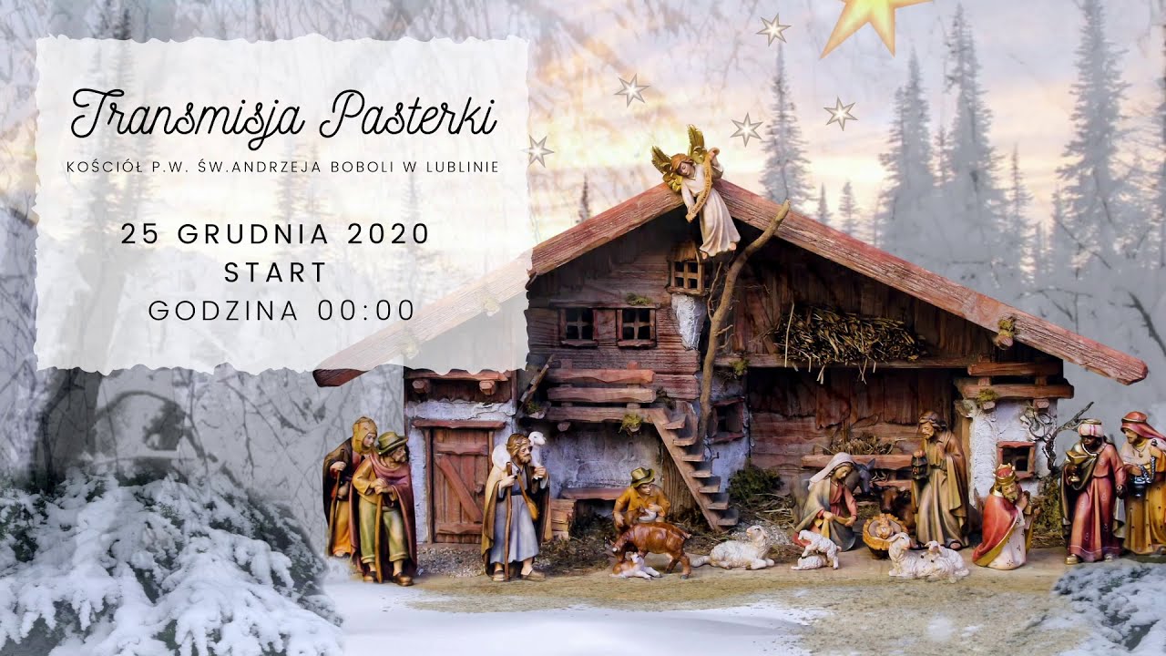 Pasterka w Kościele św  Andrzeja Boboli w Lublinie   25 grudnia 2020
