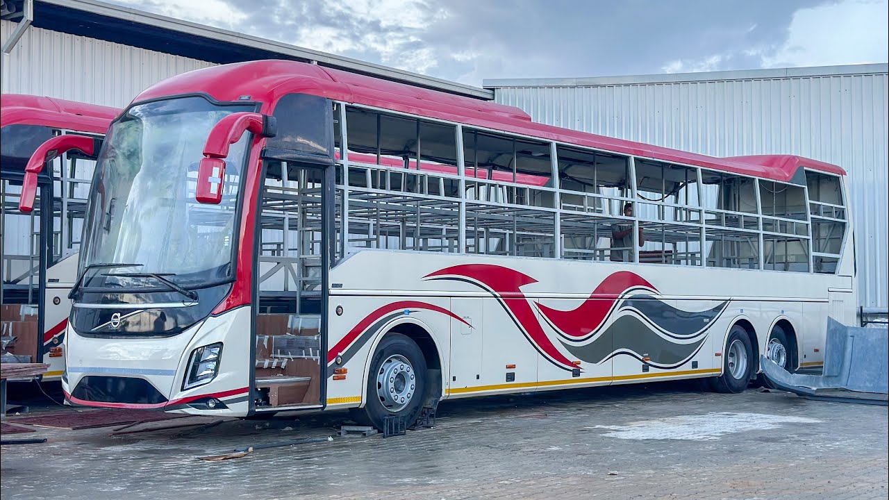 The Shell of Volvo B8R 9600S | MultiAxle 15M | WalkAround Review | ExpressLine Paribahan #viral