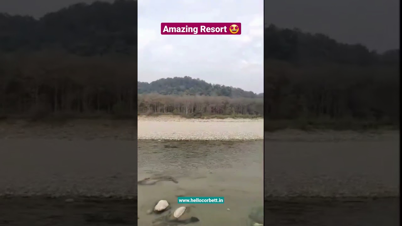 👌Wonderful Luxury Riverside Resort - Jim Corbett | Uttarakhand