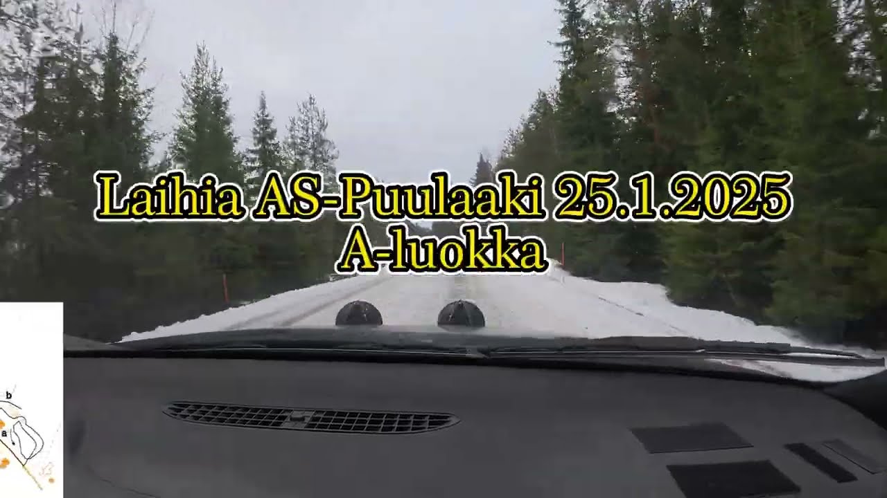 Autosuunnistus - Laihia AS-Puulaaki 25.1.2025