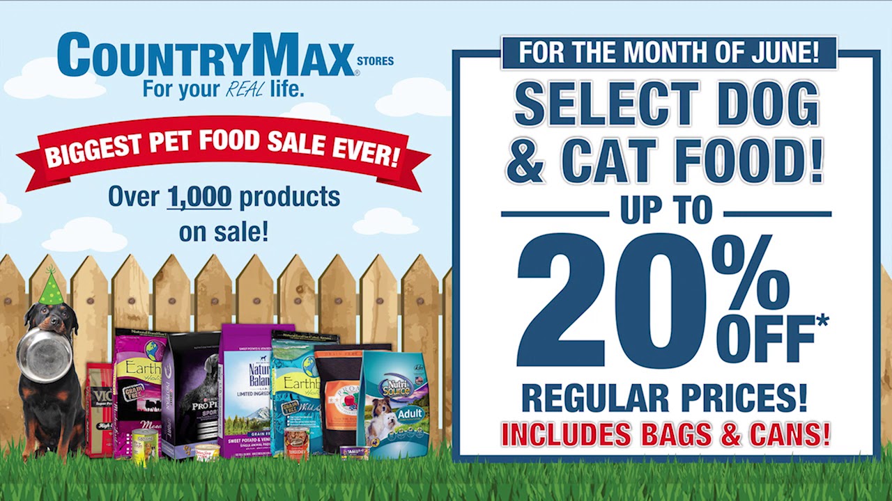 CountryMax June Pet Food Promotion 2020