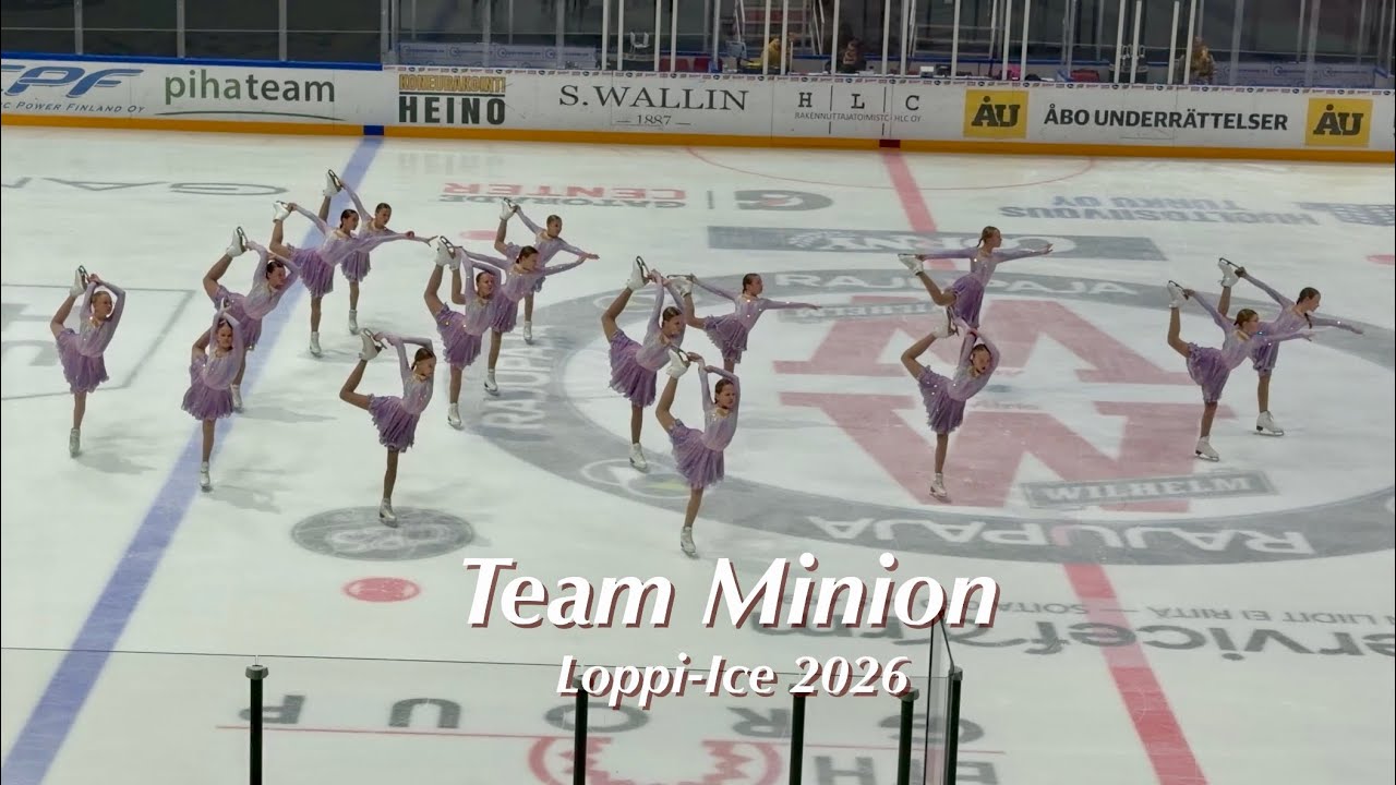 Team Minion - Loppi-Ice 2026 - Synchronized skating