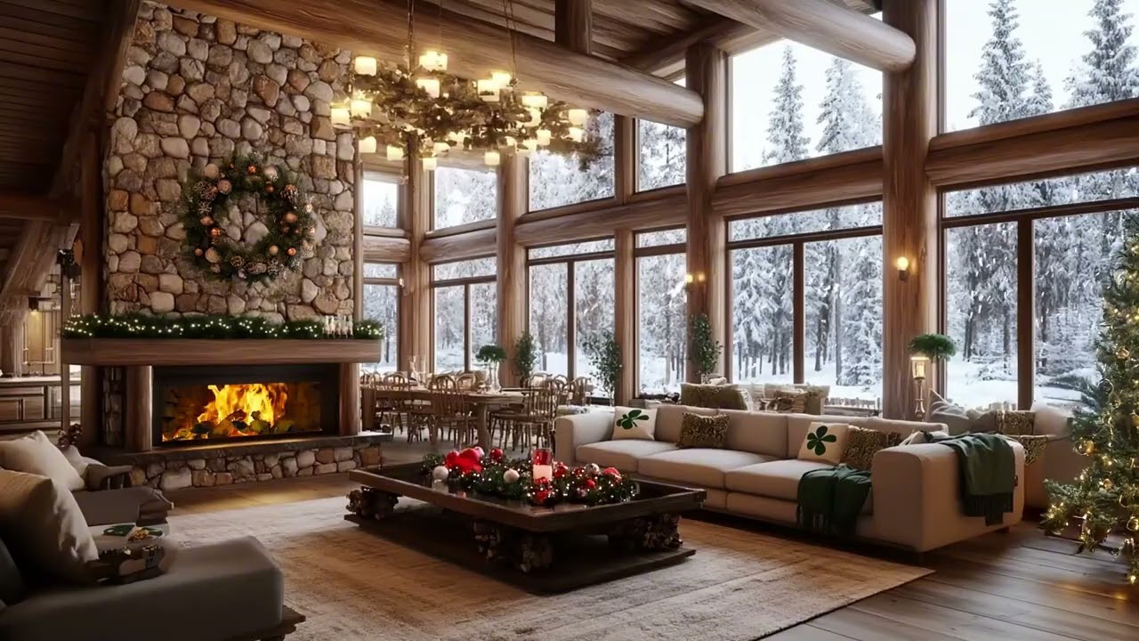 Snowy Forest Hideaway | Immersive Winter ASMR for Insomnia Relief and Relaxation Therapy