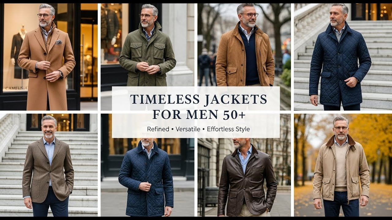 Best Jackets for Men Over 50 | Timeless & Versatile Outerwear Every Gentleman Needs