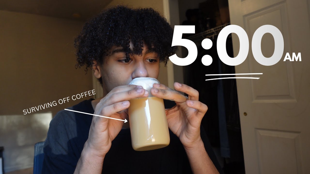 Waking up at 5AM… *big regret*