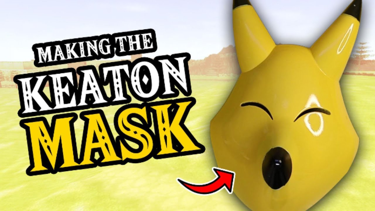 3D printing the Keaton Mask from Zelda