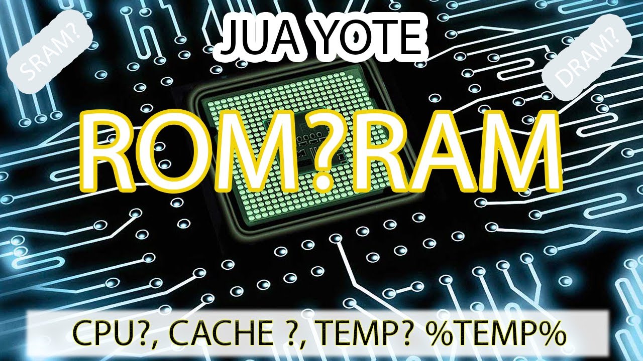 KUWA ADVANCED RAM, ROM, CACHE NA CPU ZINATOFAUTIANA NINI