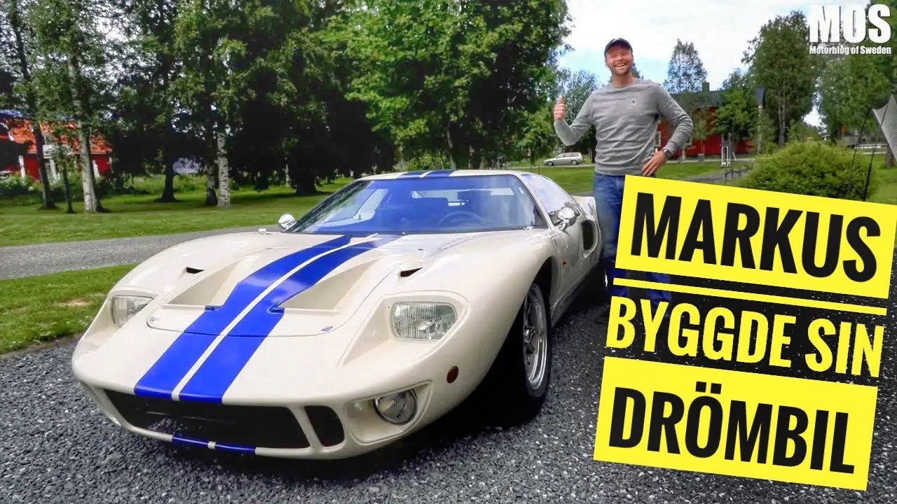 Markus byggde sin dr&ouml;mbil