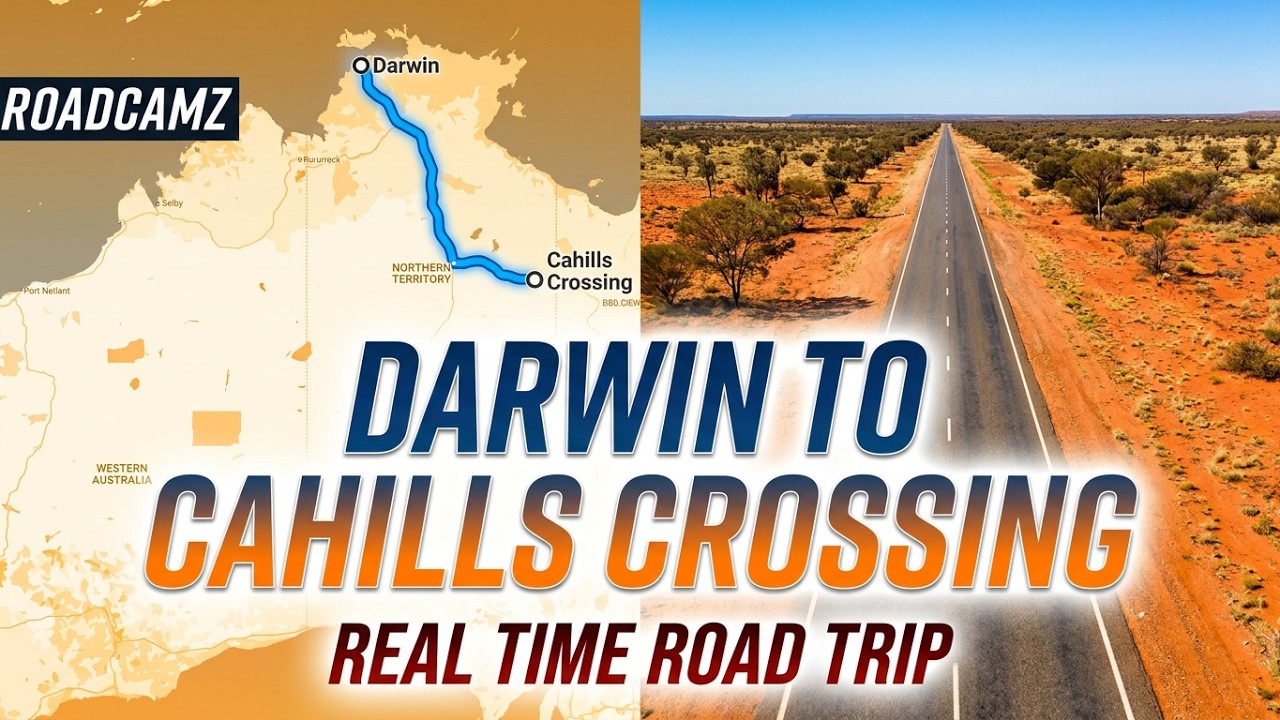 Darwin to Cahills Crossing | Australia 🚗 🇦🇺