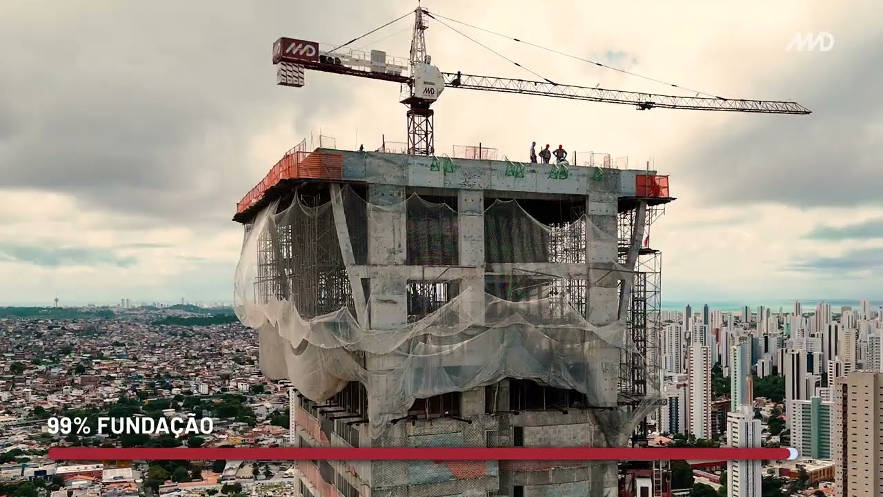 Acompanhamento de Obras | Mirage - Casa Amarela, Recife | Março 2025