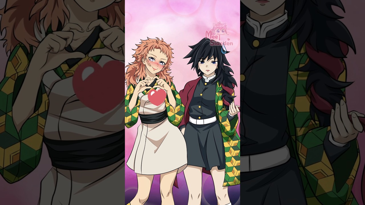 ♀️🔁♂️ GENDER SWAP Sabito x Makomo | Giyu x Shinobu 🌊🦋 