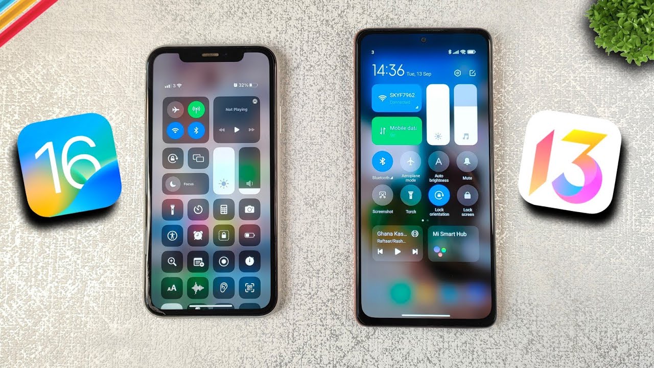 MIUI 13 Vs iOS 16 So Similar 😂