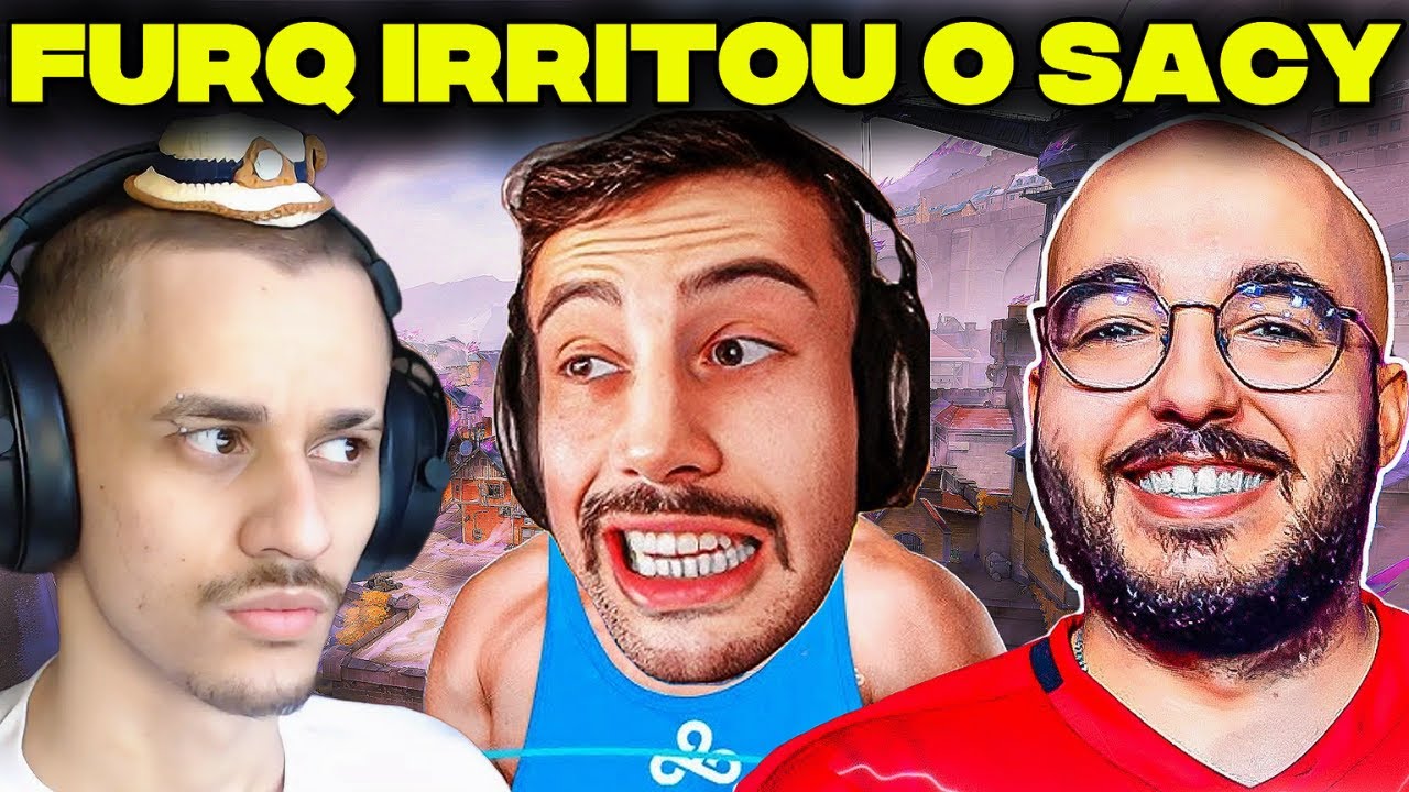 TCK, SACY E FURQ CAIRAM JUNTOS E ROLOU MUITAS FARPAS