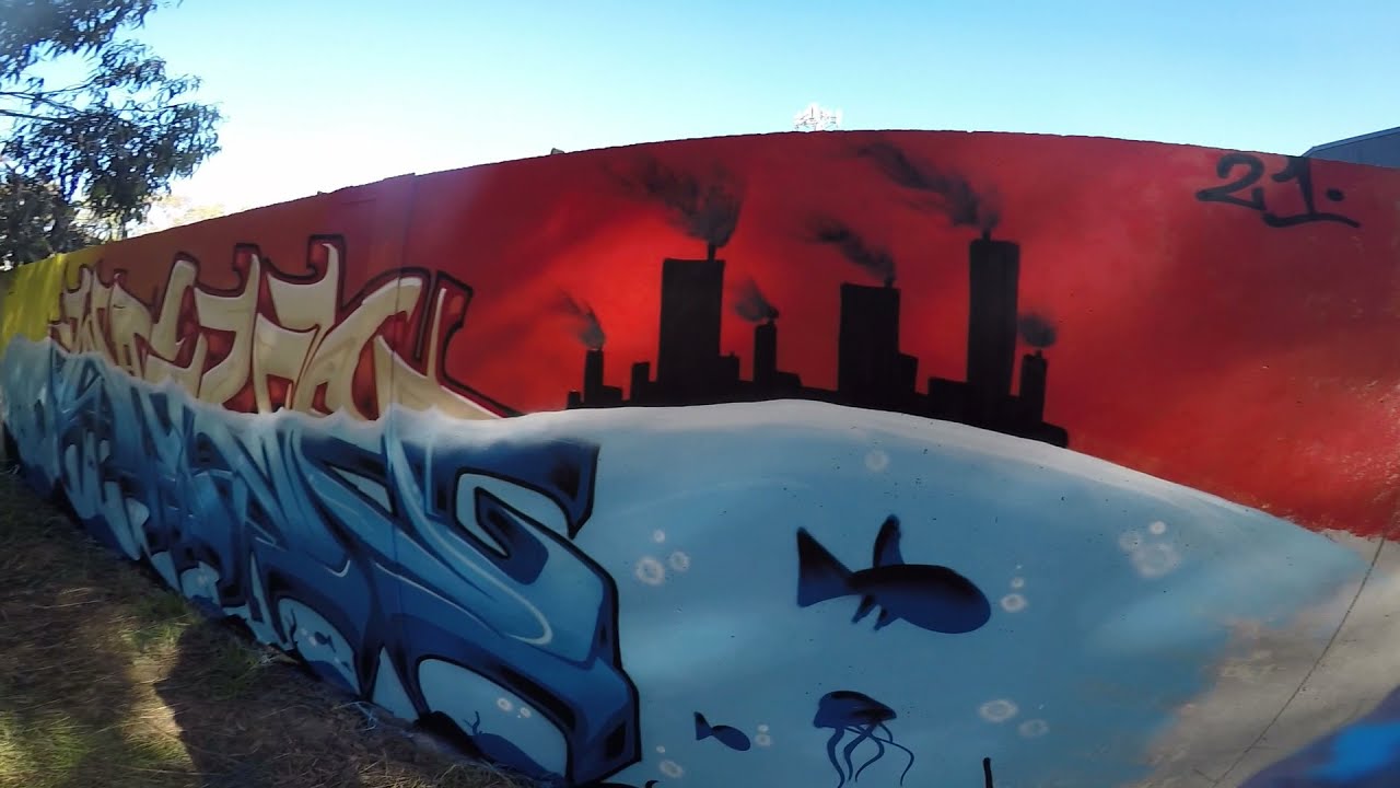 Under Water Graffiti | WaiveOne