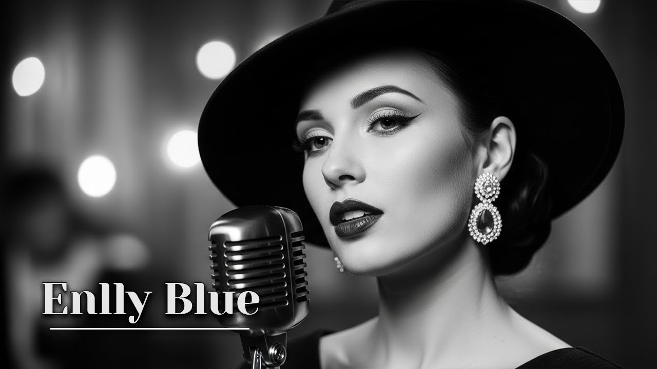 Enlly Blue - Slow Burn | Soul Blues Rhythm (Gritty 1950s Vibe, Classic Guitar & Snare Shuffle)