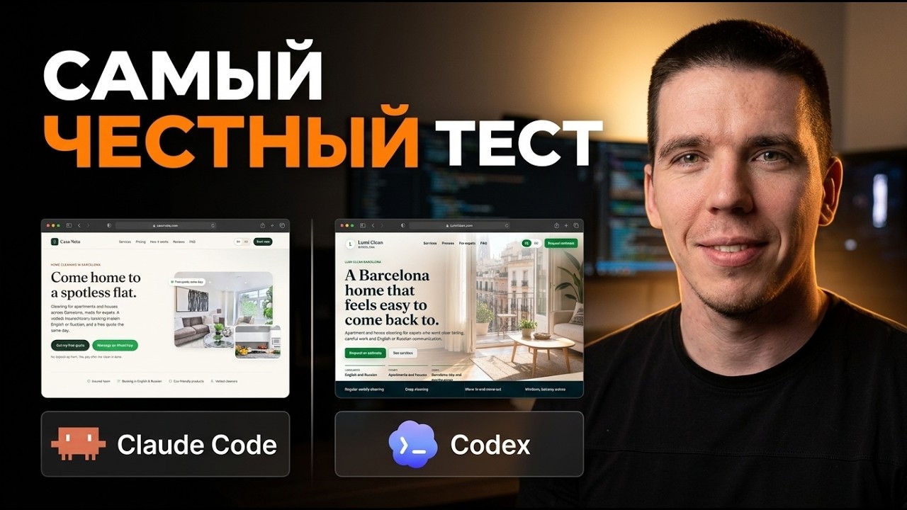 100 часов тестирования Claude Code и Codex (честный результат)