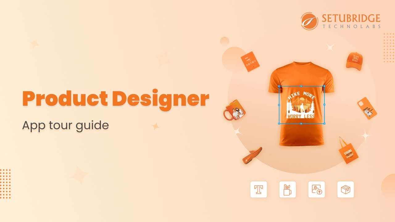 Custom Product Designer Studio Shopify App | App Tour Guide
