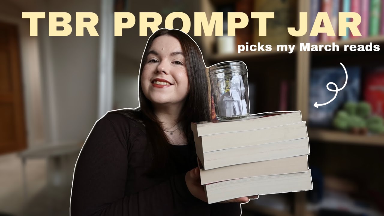TBR prompt jar chooses my March reads 🫙🌷 *March TBR* 
