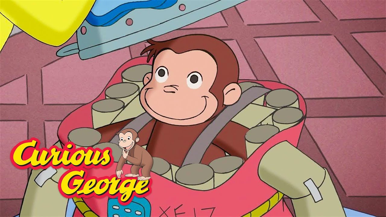 Is That a Robot Monkey! 🐵 Curious George 🐵 Kids Cartoon 🐵 Kids Movies