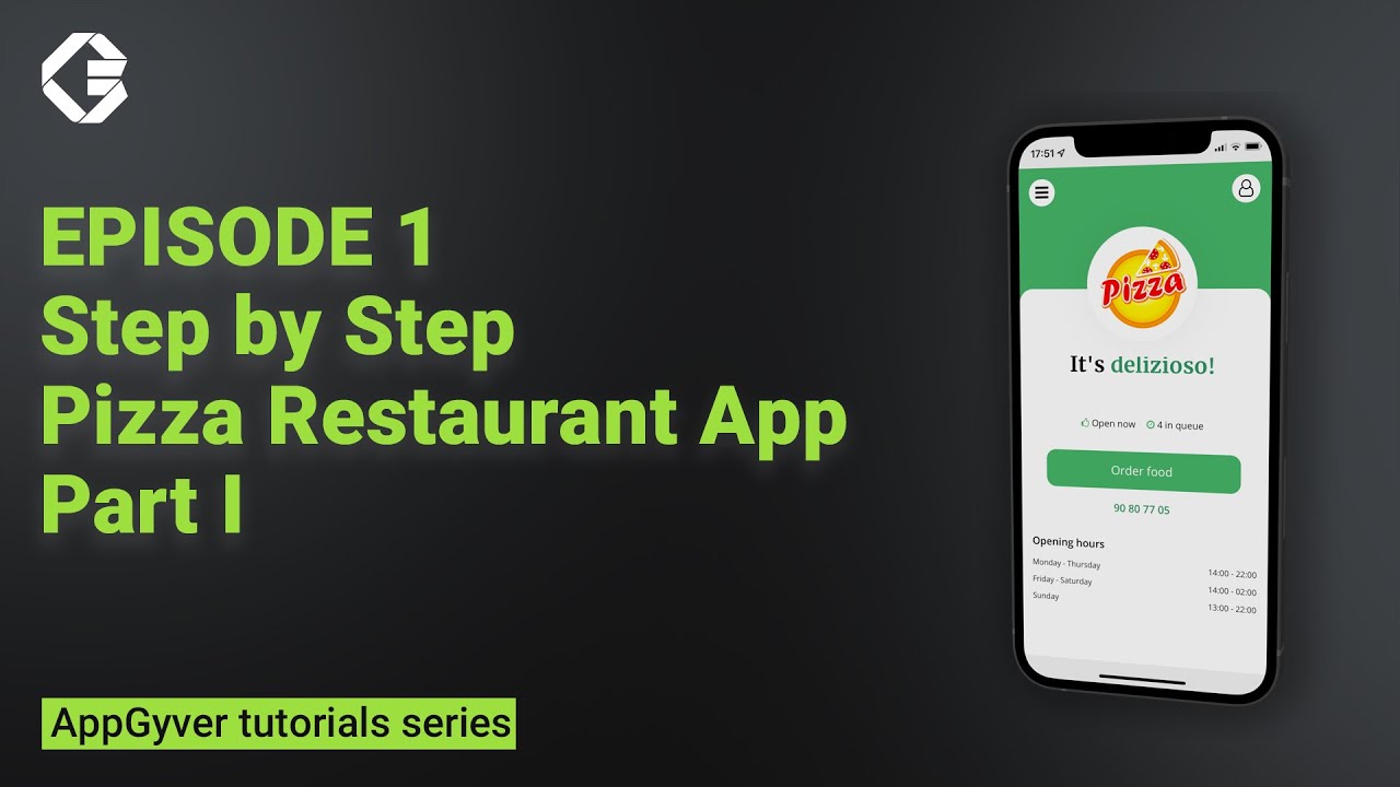 SAP Build Apps (aka AppGyver) tutorial to Design a Pizza Restaurant App  - Part I