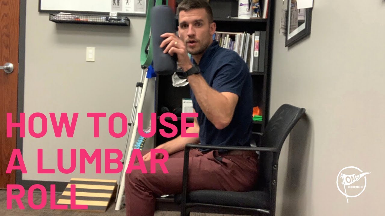 BETTER POSTURE: How To Use a Lumbar Roll