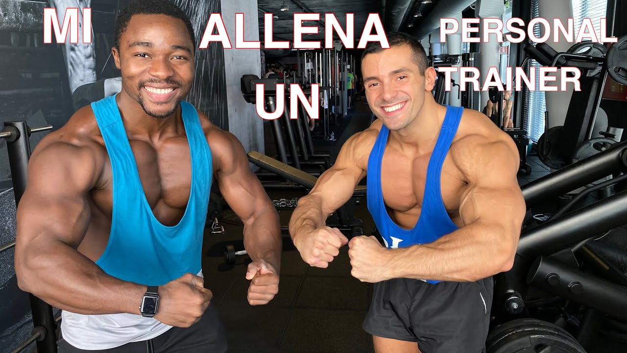 MI DISTRUGGE IL PETTO UN PERSONAL TRAINER GIGANTE 🔥🔥