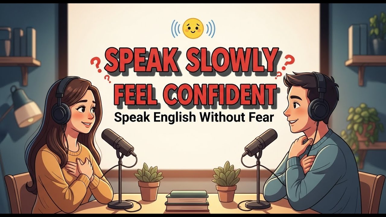 Stop Feeling Embarrassed When You Speak English #SpeakEnglishSlowly #BeginnerEnglish