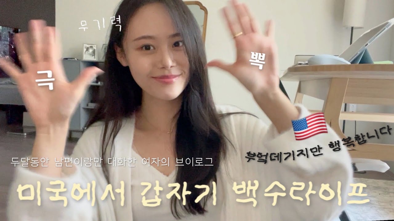 vlog. 대화상대가 남편 뿐이라 슬픈 미국살이 라이프 .일주일동안 외식 안하기 미션, 캘리포니아, 셀프 인테리어, DMV, 트레이더 조 월마트쇼핑