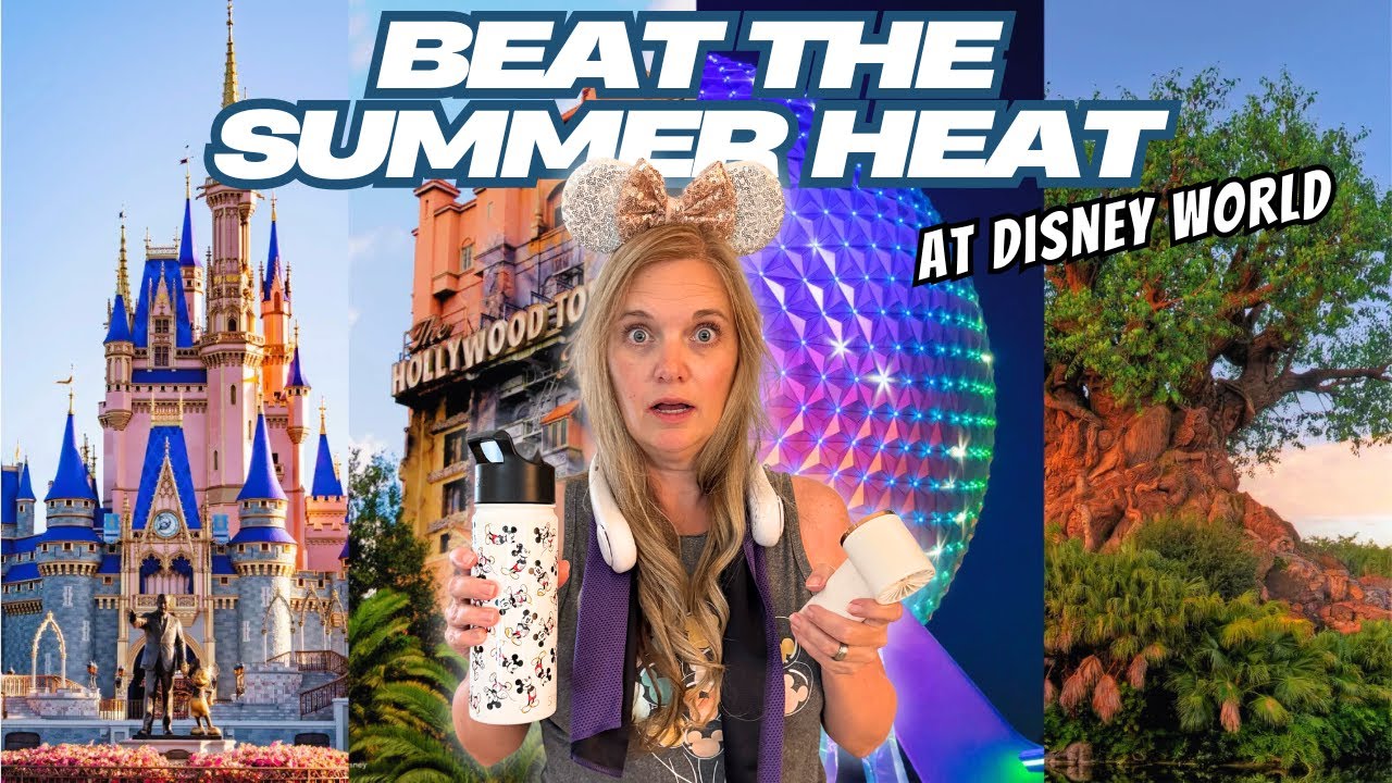 How To SURVIVE THE SUMMER HEAT at Disney World!!