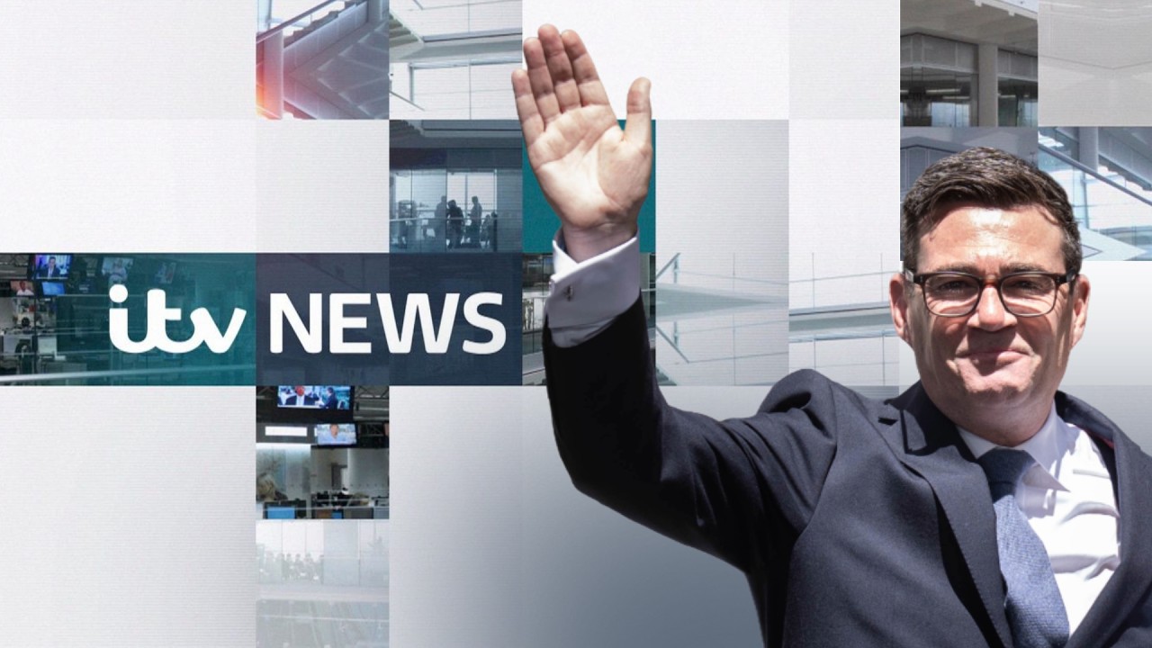 A new era begins as Andy Burnham takes over as prime minister - Watch ITV Evening News LIVE