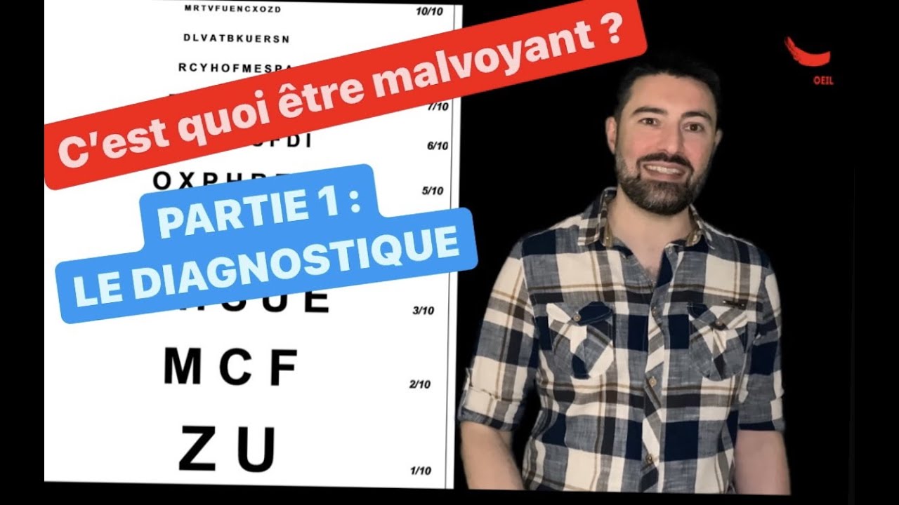 C'est quoi être malvoyant - PARTIE1 LE DIAGNOSTIQUE - Mon Oeil Le Blog