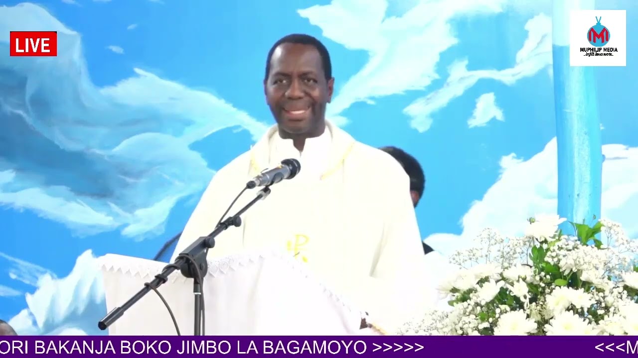 NENO LA VIKA WA WATAWA JIMBO LA BAGAMOYO FR.DOMINICK SOMOLA KUFUATIA KIFO CHA SR.MARIA VERONICA BAHA
