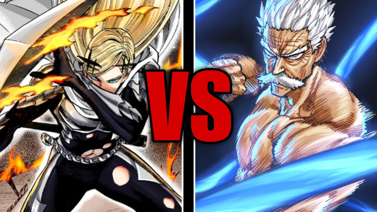 Silver Fang vs Flashy Flash: Who Wins? | One Punch Man