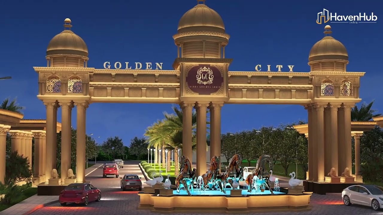 Golden City Jewar: Drone & Stock Footage Tour  | Luxury Living & Investment 2025 | HavenHub Infra