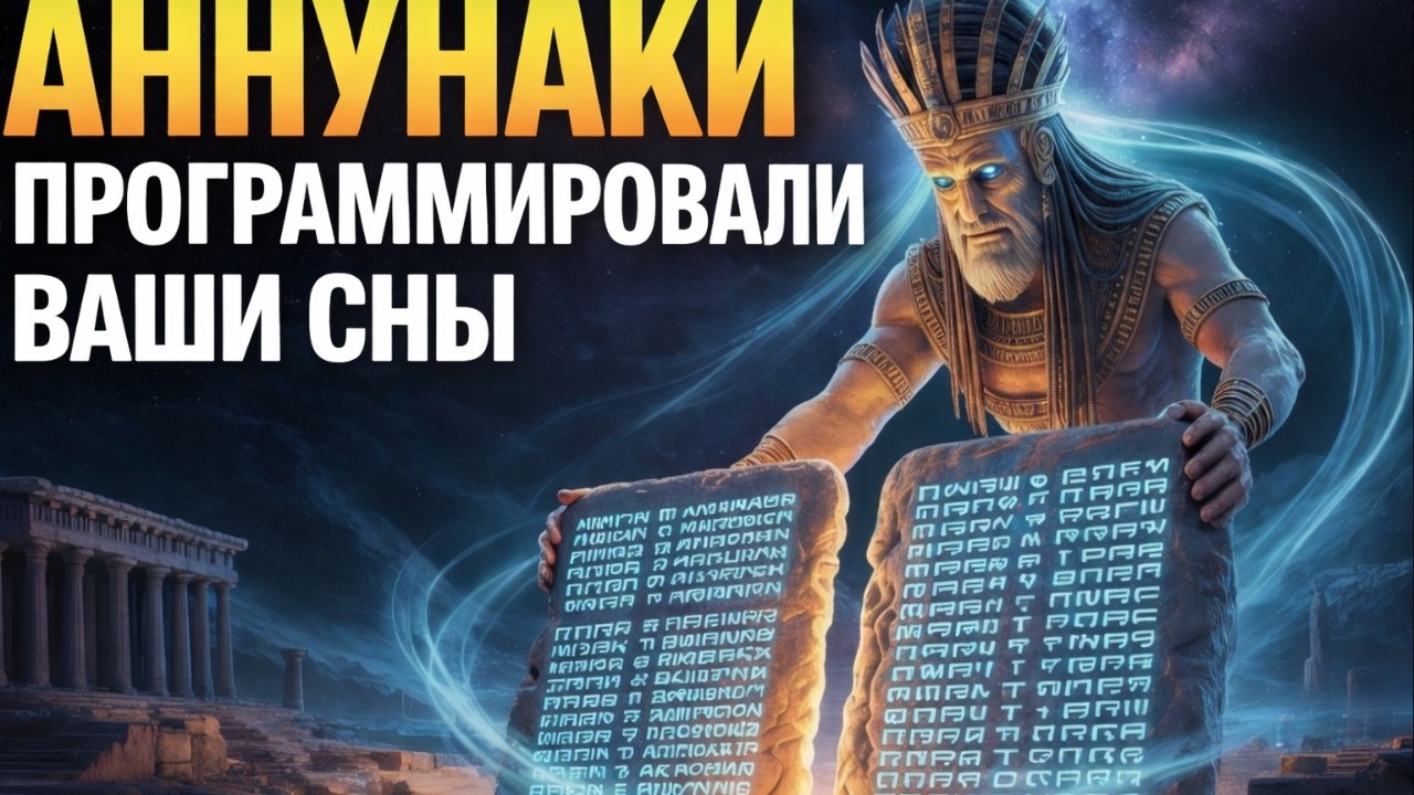 Древние шумерские таблички Ануннаков раскрывают тайну происхождения людей и человеческих Снов