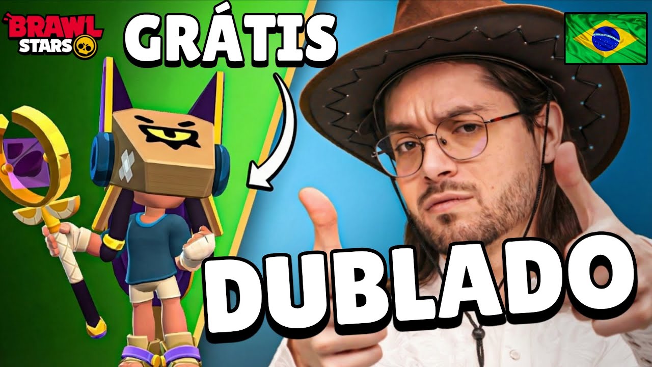 GANHE UM BRAWLER MÍTICO DE GRAÇA! DUBLADO em PT - BR!