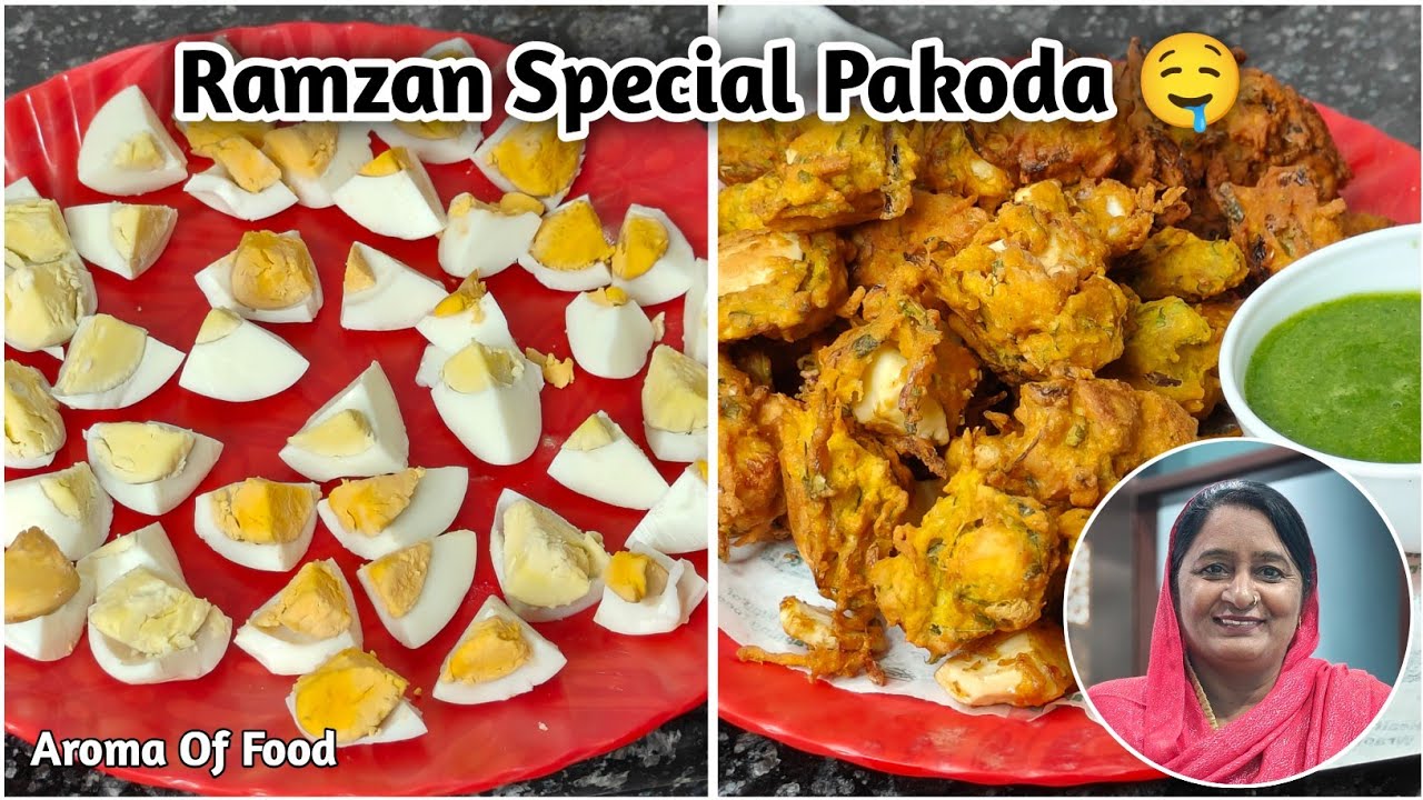 Ramzan Special Egg Pakoda 🤤 | Crispy Anda Pakoda Recipe | Easy Iftar Snack