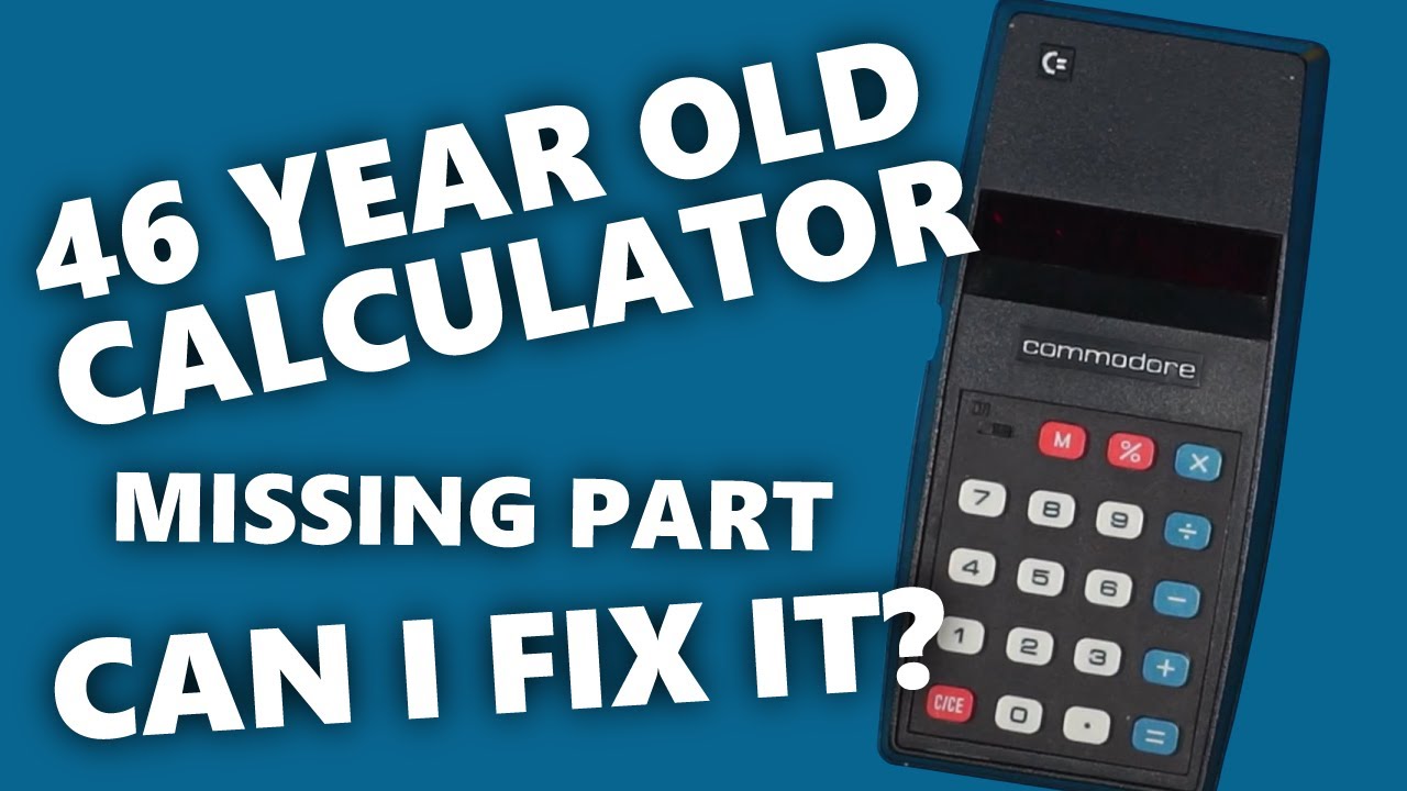Commodore Calculator 796M | Repair and Restoration