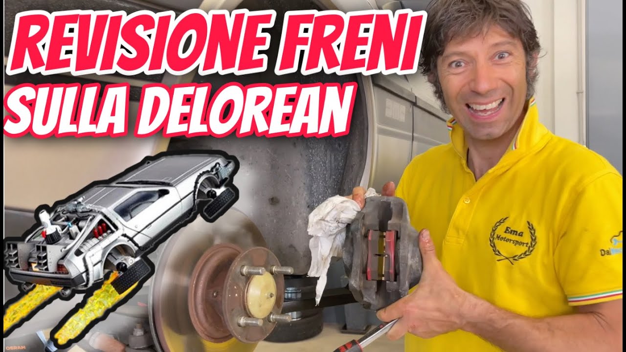 ASSURDO COSA C'È DENTRO!!! | deLorean tutta la revisione dei freni, tornati nuovi👊