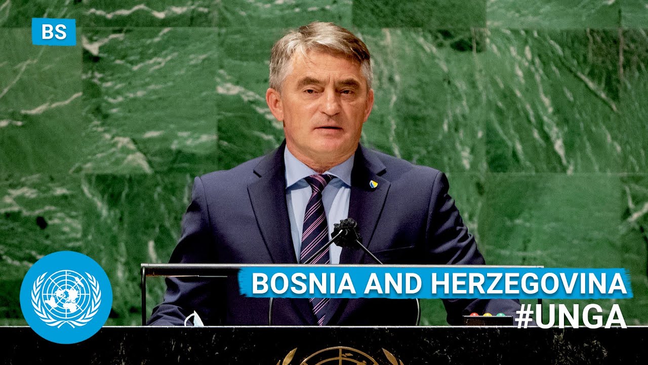 (bosanski) 🇧🇦 Bosnia and Herzegovina - President Addresses UN General Debate, 76th Session | #UNGA