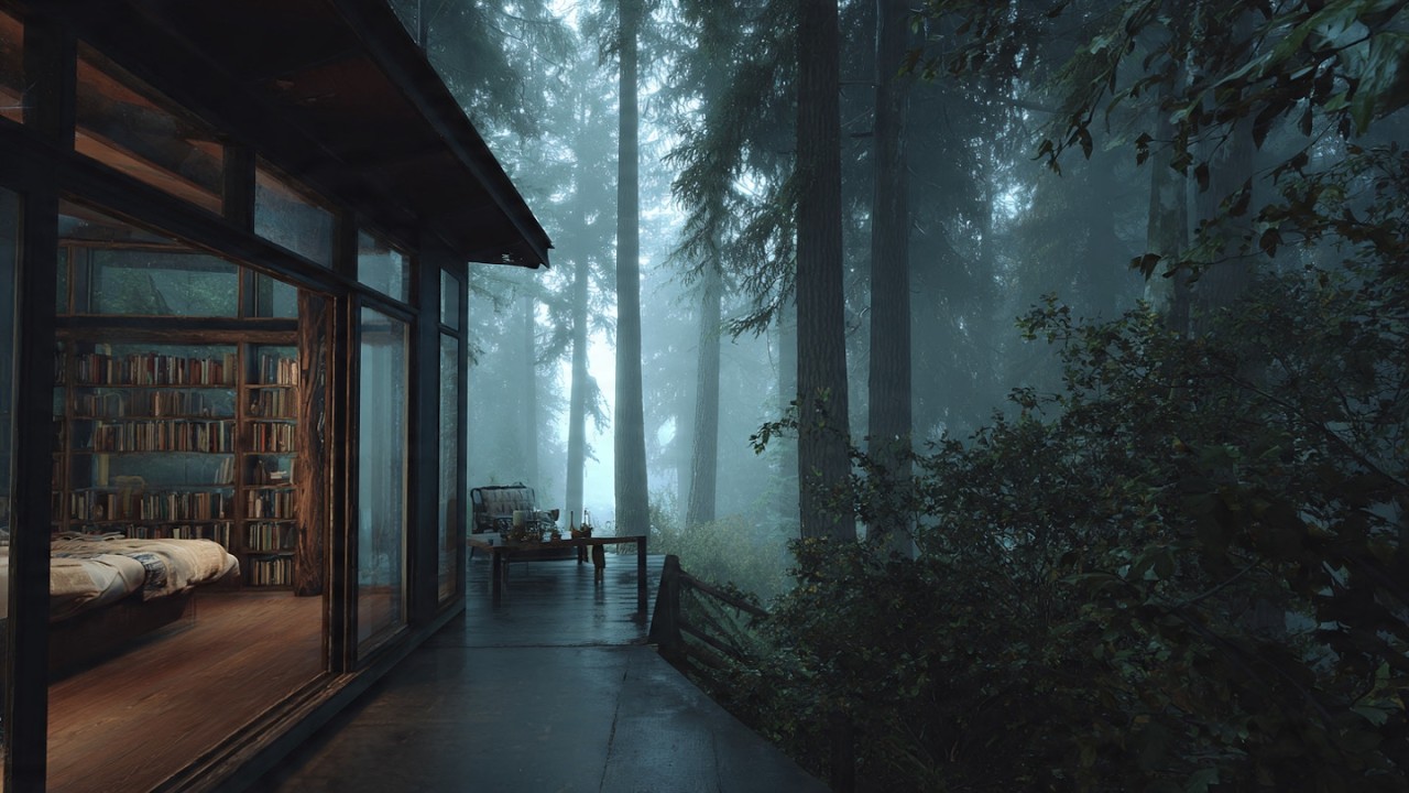 Rainy Night Ambience Perfect for Sleep & Relaxation - Soothing Rain Sounds for Sleep