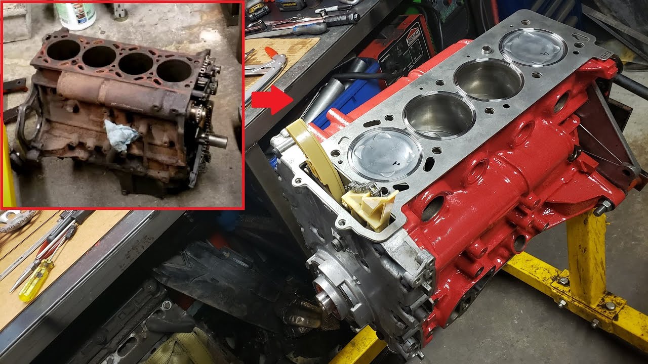[4K] Building a 9000RPM B204 Bottom End
