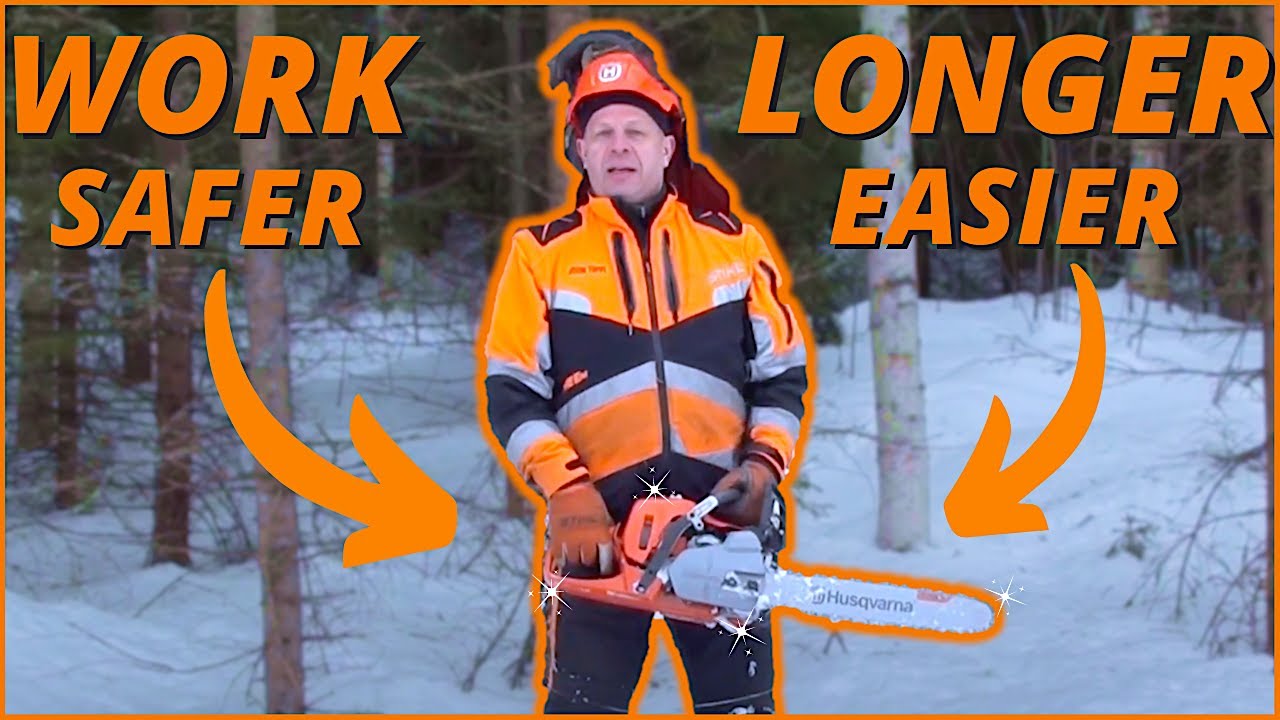HOW TO USE A CHAINSAW SAFELY AND EFFECTIVELY