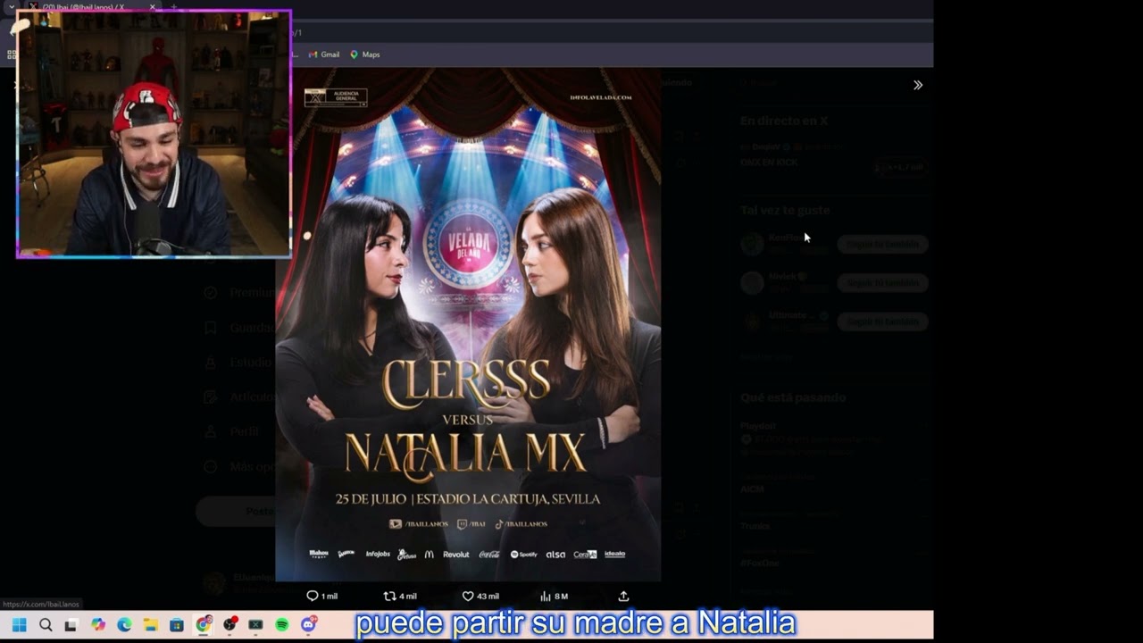 JUANSGUARNIZO dice que el actual NOVIO de CLERSSS es muy guapo XD 🤣