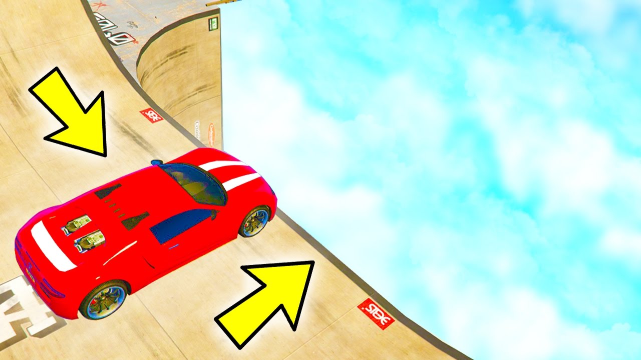 WORLD'S BIGGEST RAMP IN GTA 5!!!