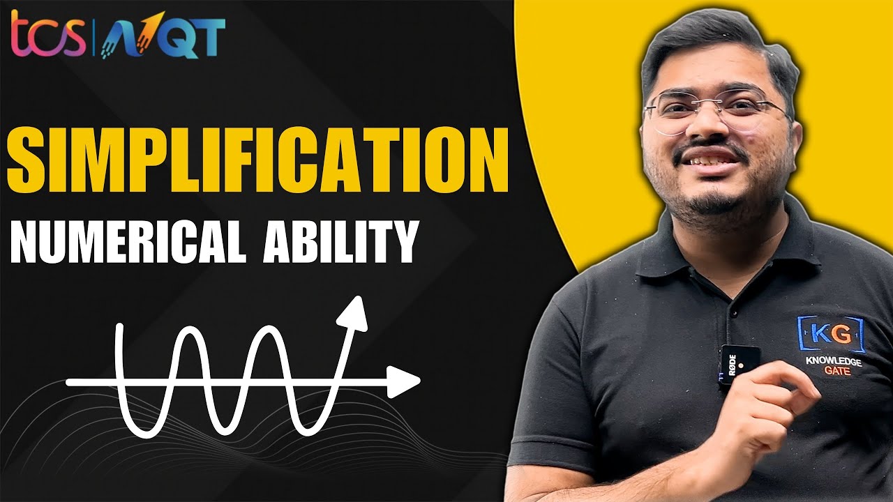 TCS Numerical Ability - SIMPLIFICATION Questions | TCS 2025 Preparation